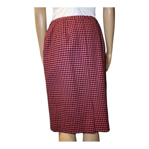 𝅺pendleton Wool Blend Pink Skirt with pockets. Size 10 - Picture 5 of 10